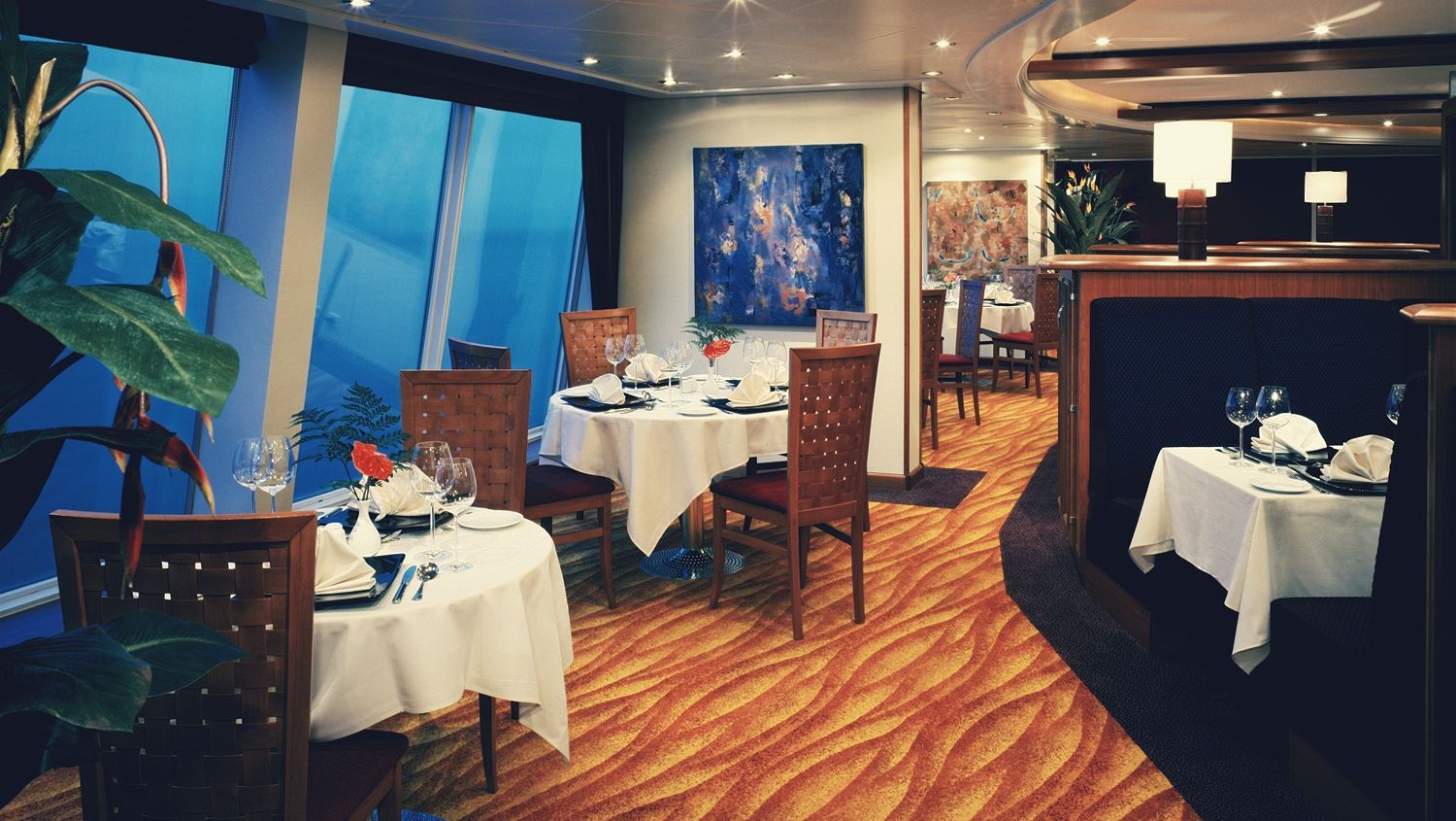 Eten op een cruiseschip