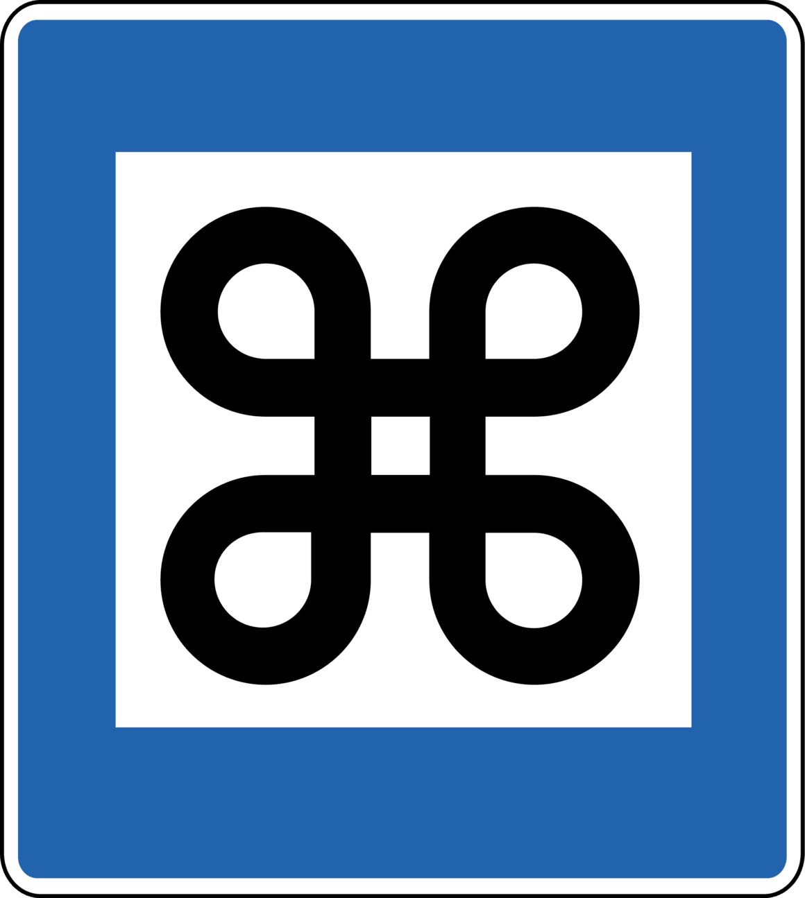 Verkeersbord IJsland
