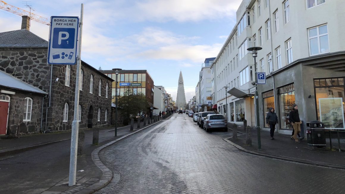 Parken in Reykjavik