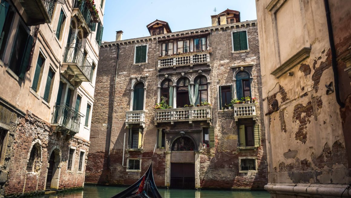Gondels in Italië