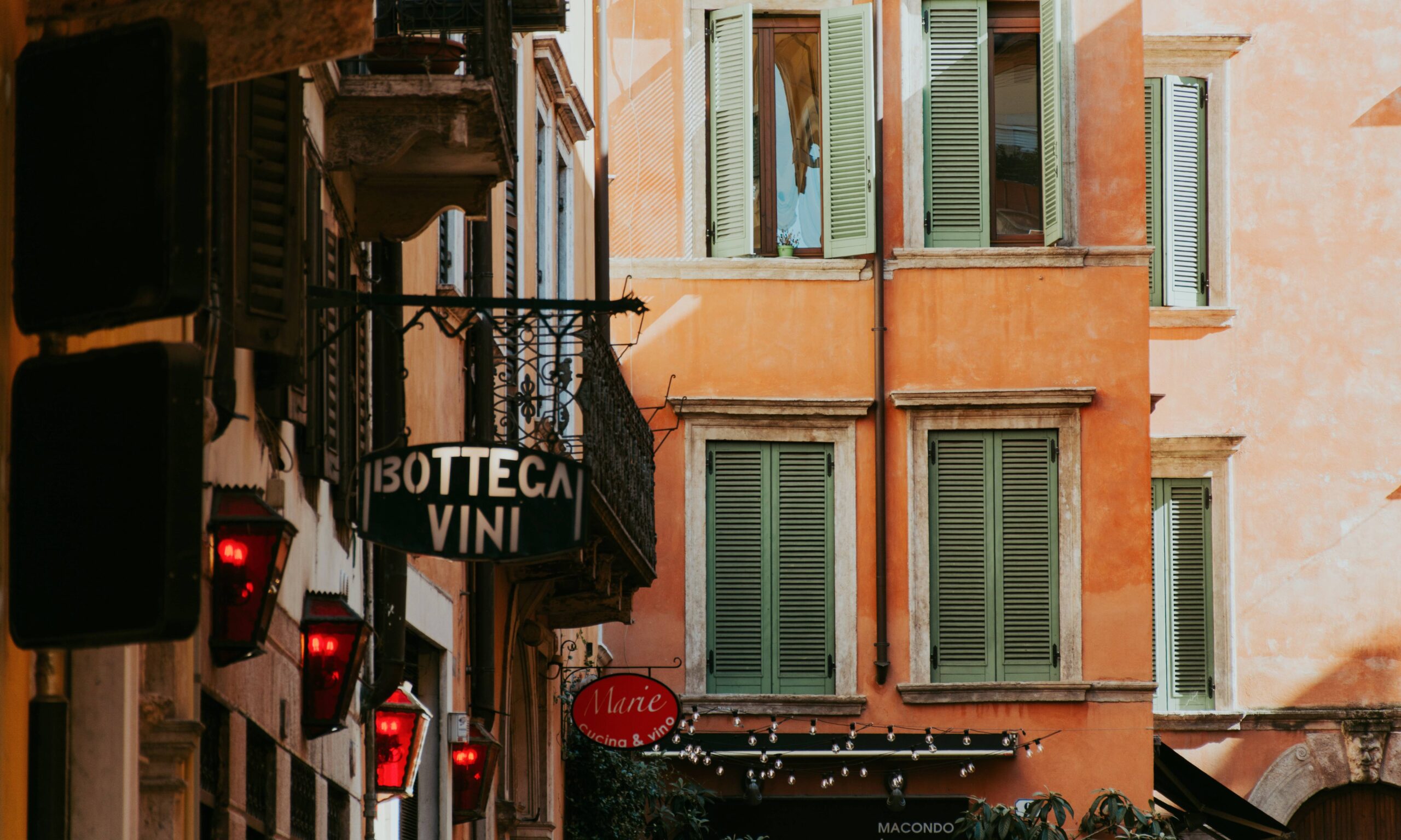 Straatjes in Verona